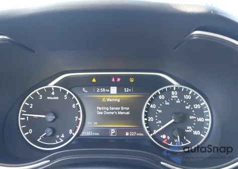 2021 Nissan Maxima Platinum Xtronic Cvt z USA, uszkodzony, nr VIN 1N4AA6FV7MC508385